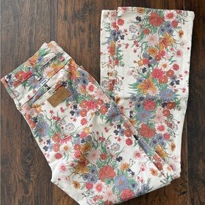 Wrangler Women's Floral Straight Leg Jeans
